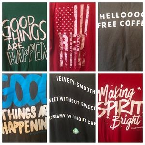 Starbucks T-Shirt Bundle